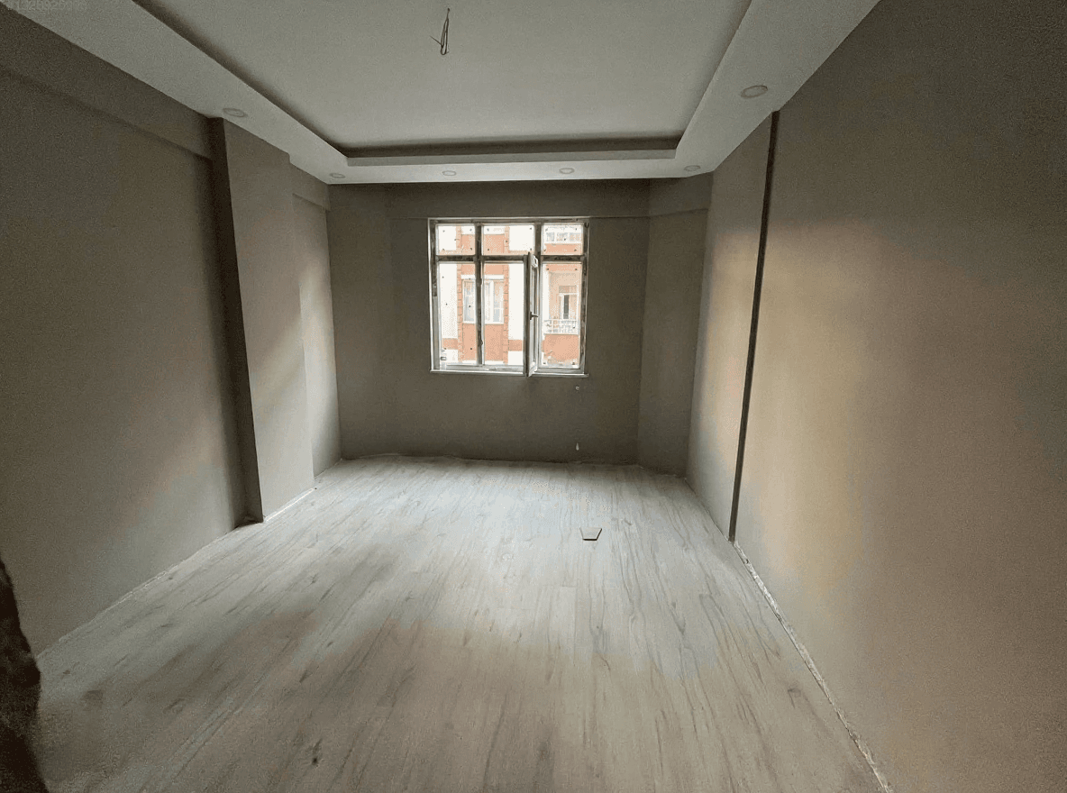 135 m² dairenin ebeveyn yatak odası